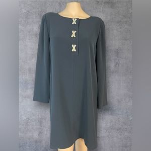 Evan-Picone Petite Black Dress-  8P